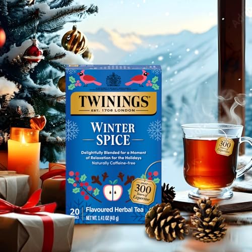 Twinings Winter Spice Herbal Tea Bags - 20 Count (Pack of 3)