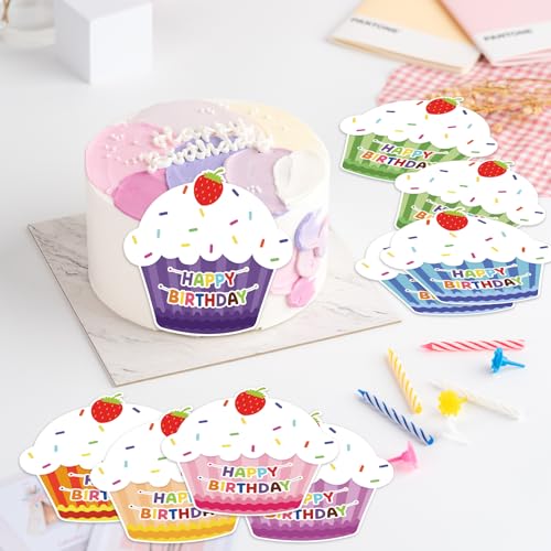 Atiloy Happy Birthday Card Set - 40 Kids Classroom Certificates & Greeting Cards