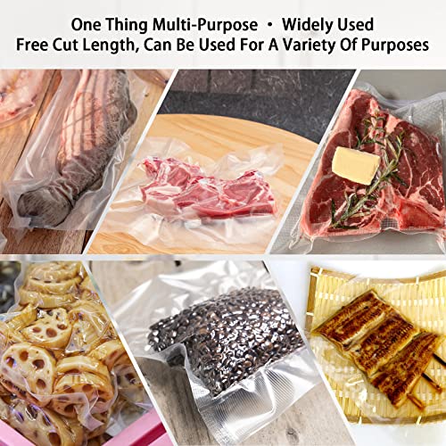 HUISPARK Heavy Duty Vacuum Sealer Bags - 100 Pcs, 2.7" x 4"