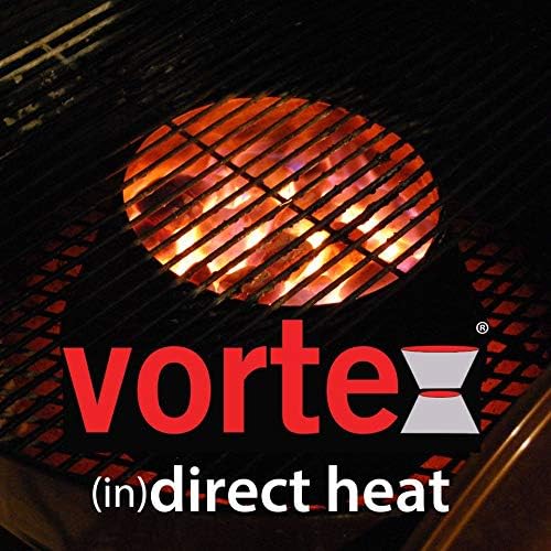 VORTEX Direct Heat Charcoal Grill Accessory - Medium Size for Weber Kettle & Big Green Egg