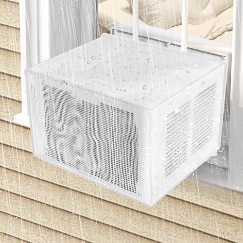 U-Shaped Window AC Cover with Upgraded White Top - 8000-12000 BTU