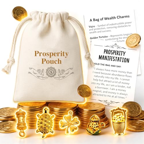 Feng Shui Affirmation Card Gift for Wealth & Abundance