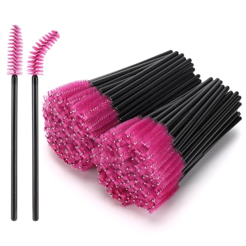 Tbestmax 200 Pcs Disposable Mascara Wands & Eyelash Spoolie Brushes