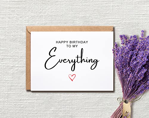 Funny Birthday Card for Boyfriend or Girlfriend - 5x7 Inches