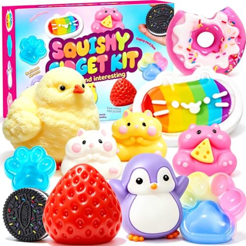 ZiZa Squishy Fidget Toy Set – Sensory Stress Relief Squeeze Toys for Kids
