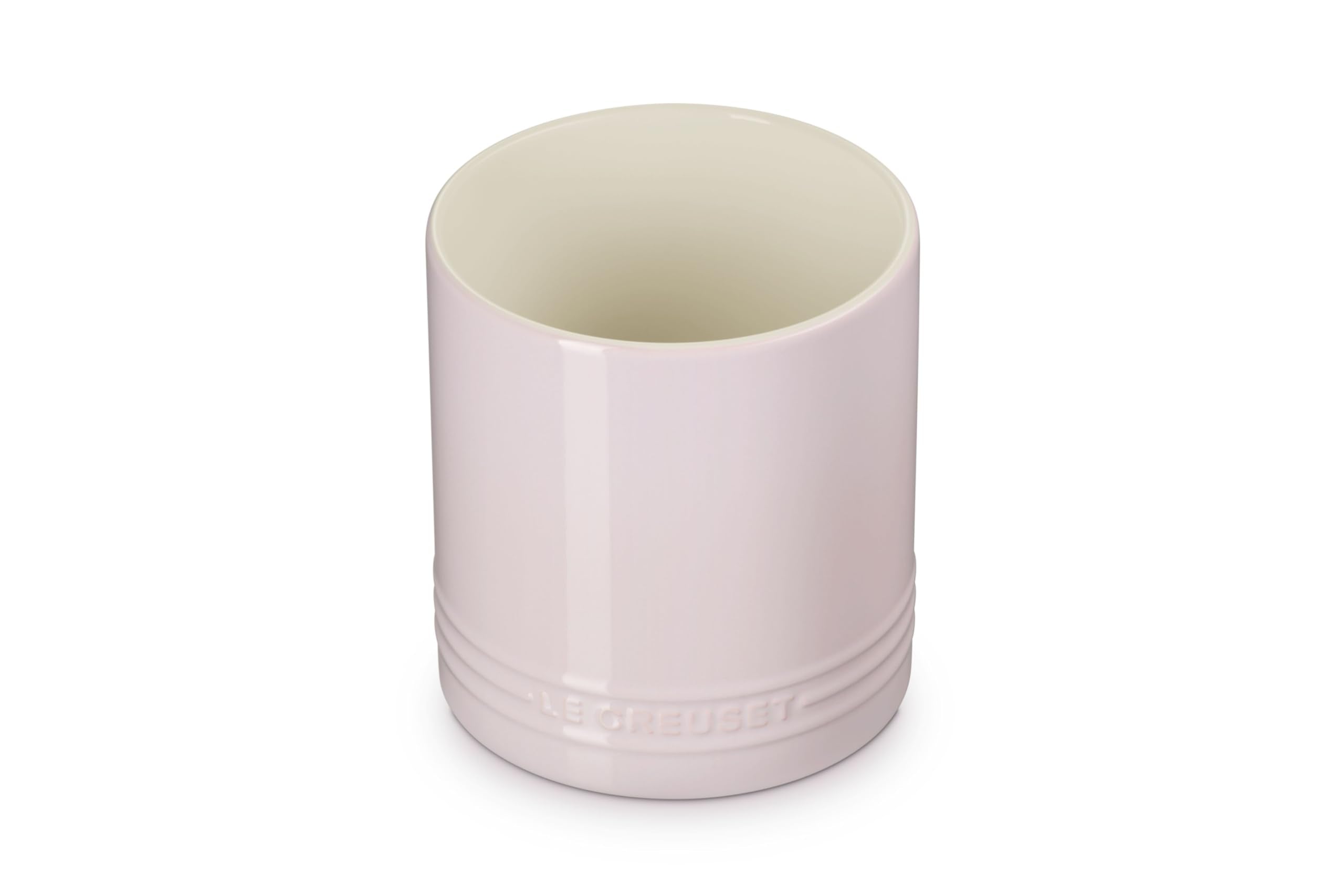 Le Creuset Stoneware Signature Straight Wall Utensil Crock, 1 qt., Shallot