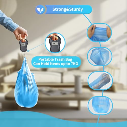O2frepak 5pk 4-Gallon Heavy Duty Scented Trash Bags - 150ct
