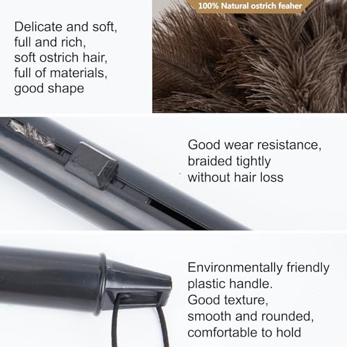 Aldwin 16-Inch Retractable Ostrich Feather Duster - 1 Pack