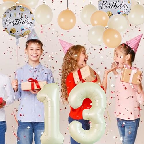 18th Birthday Decorations Party Supplies Set with 32-Inch Balloons