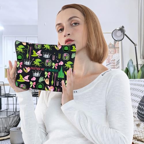 G2TUP Musical Theater Makeup Bag Waterproof Canvas Travel Pouch