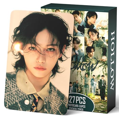 Stray Kids HOLLOW Album Photocard Set - 127 PCS with Stickers