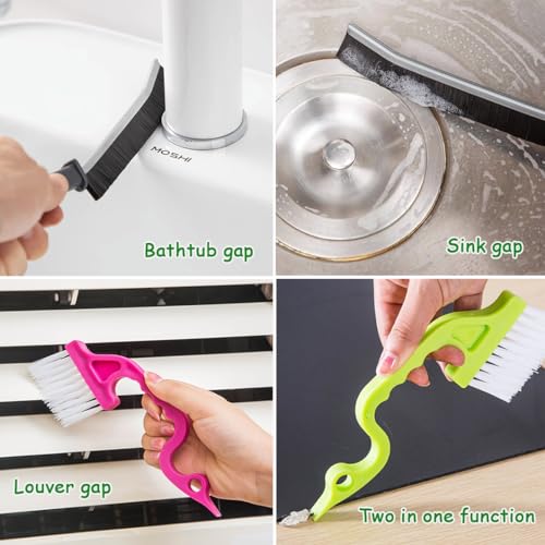12-Piece Gap Cleaning Brush Set for Hard-to-Reach Areas