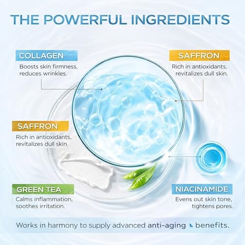 Joliezza Collagen Retinol Face Cream with Hyaluronic Acid & Vitamin C