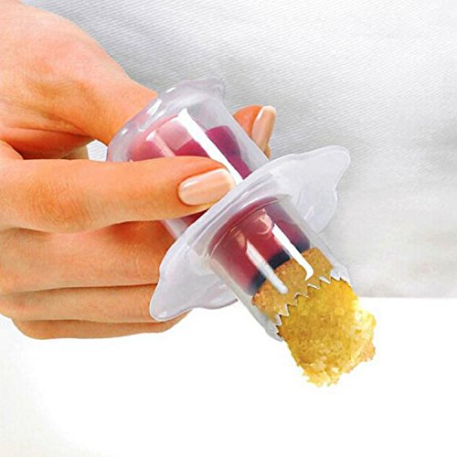 GXHUANG Cupcake Hole Punch Tool Set - 2pcs Muffin Corer for Icing