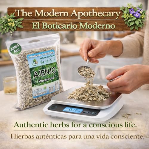Ajenjo Herbal Tea - 4 oz Loose Leaf Wormwood - 100% Natural & Vegan