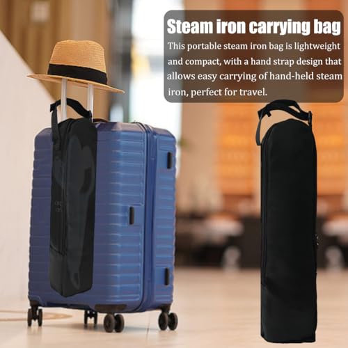Travel Carrying Case for Handheld Steam Iron - Protective Nylon Organizer