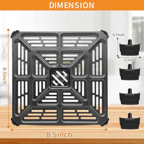 Replacement Air Fryer Tray for Cuisinart AIR-200 6QT - Stainless Steel