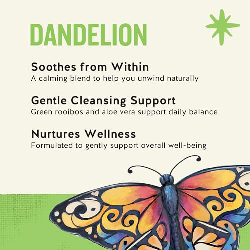 Celestial Seasonings Detox Blend Dandelion Tea - Caffeine Free, 16 Count (Pack of 2)