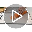 IGOYE Titanium & Wheat Straw Double-Sided Cutting Board - Food-Grade, Non-Slip, Dishwasher Safe, 14.37" x 9.84"