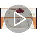 Beige Cotton Table Runner - Reusable, Washable Dining Decor, Set of 4