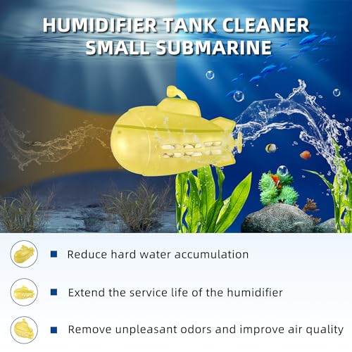 AMI PARTS Universal Humidifier Cleaner Fish - 6 Pack for Humidifiers & Fish Tanks