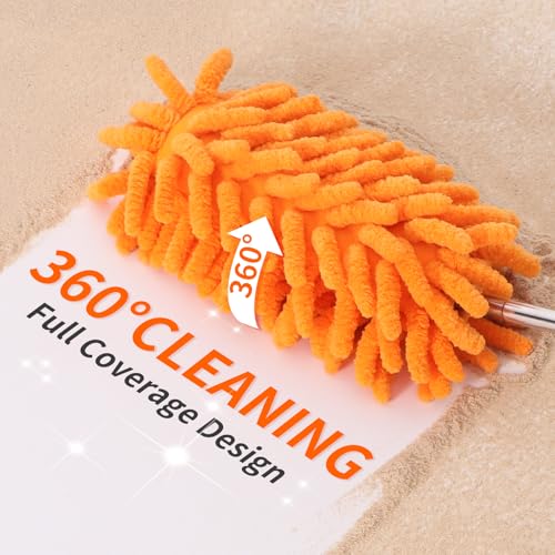 TIMIVO Mini Duster with 360° Bendable Head & Telescopic Handle