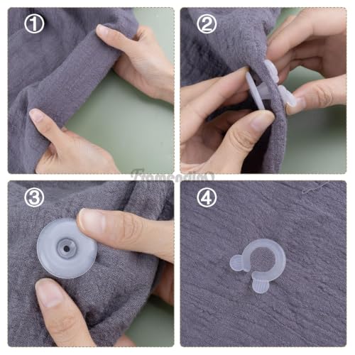 Framendino 12-Pack Duvet Comforter Clips – Keep Bedding in Place
