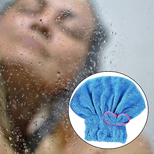 2 Pcs Microfiber Hair Drying Towel Set - Ultra Absorbent Bowknot Turban
