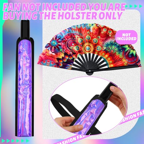Cosblank Folding Thigh Holster for Hand Fan - Rave Accessory