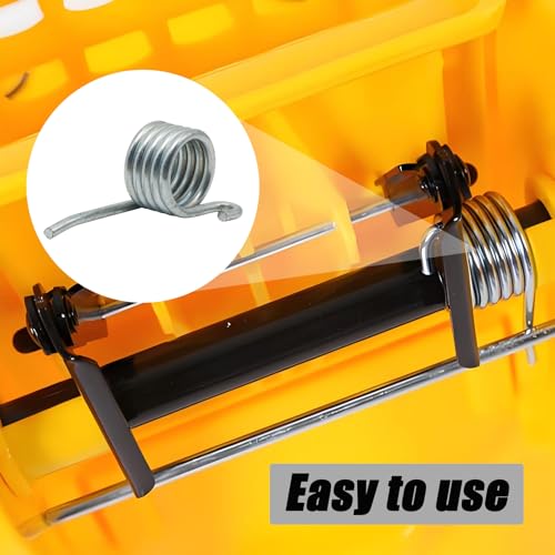 2Pcs Stainless Steel Mop Bucket Wringer Spring Replacement Parts