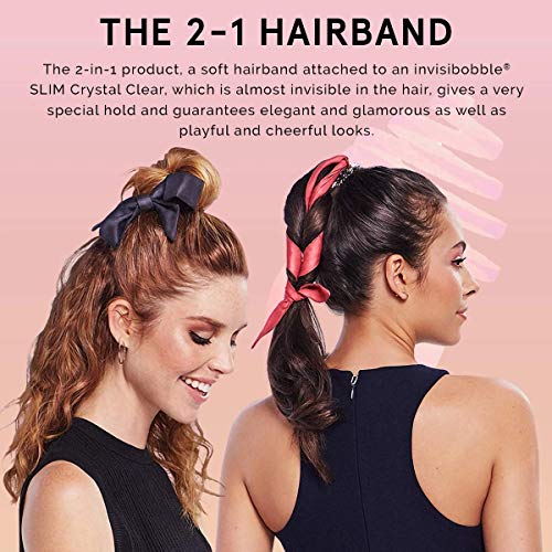 Invisibobble Wrapstar Snake It Off 2-in-1 Hair Tie with Ribbon