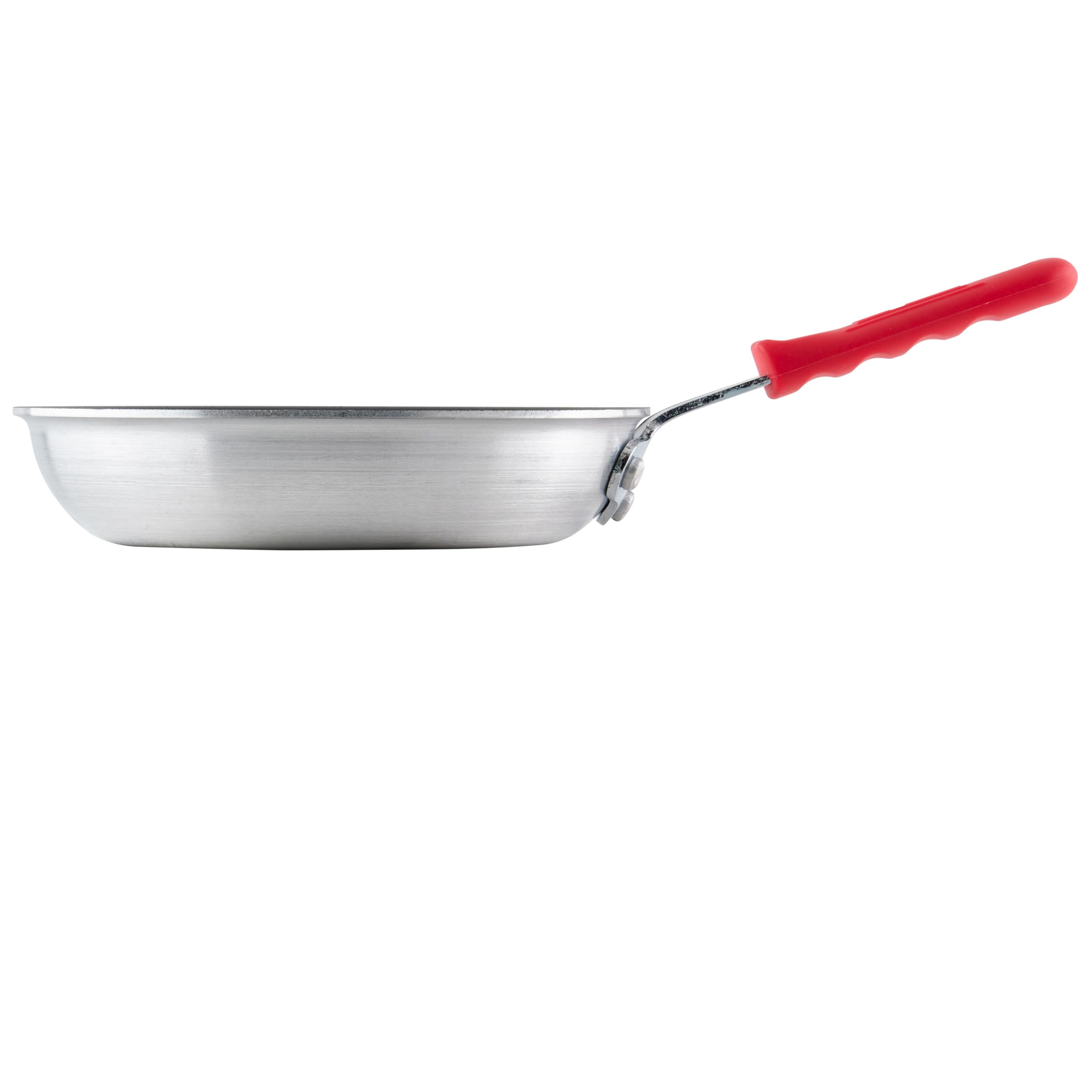 Winco Commercial-Grade Aluminium Fry Pan/Skillet, Non-Stick Finish with Cool Touch Handle, 8"