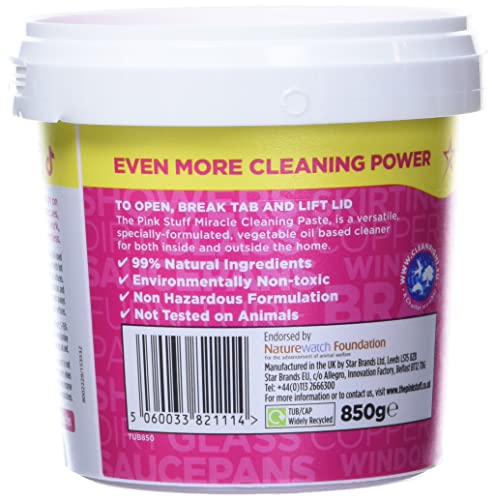 The Pink Stuff All-Purpose Cleaning Paste 850g - Vegan & Natural