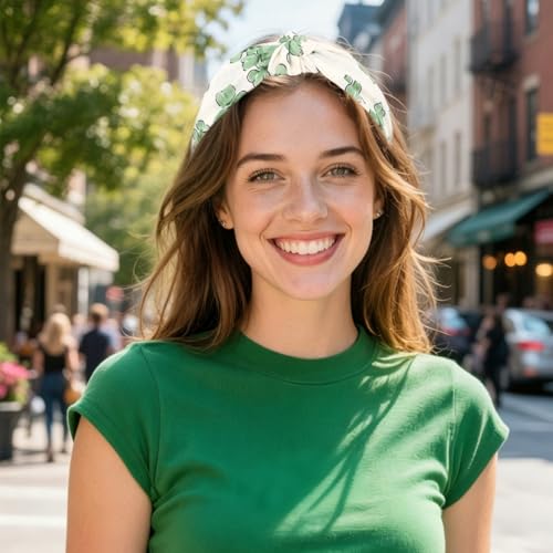 Casoty Knotted Headbands for Women 3-Piece Non-Slip Hair Bands Set