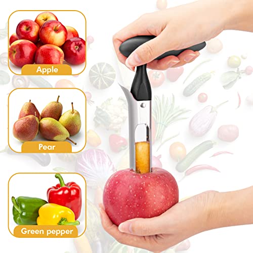 Premium Stainless Steel Apple Corer Tool with Ergonomic Handle