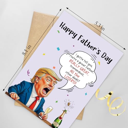 Donald Trump Father's Day Card - Political Humor for Dad