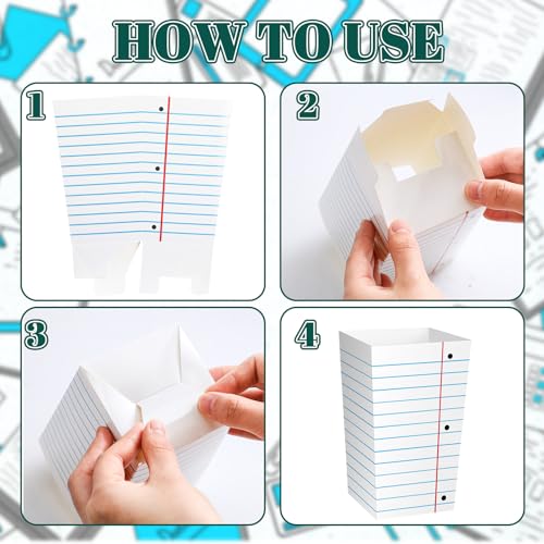 Harloon 24 Pcs Notebook Gift Boxes for Back to School Parties