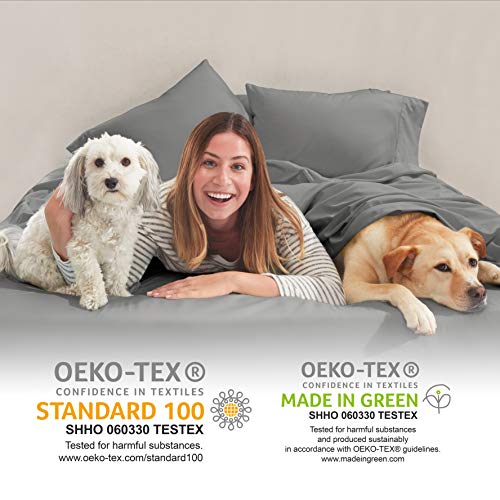 Nestl White Body Pillow Cover - Soft Microfiber, 20x54 Inches