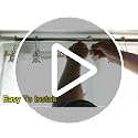 Decorative Green Sea Turtle Shower Curtain Hooks - Silver Rings