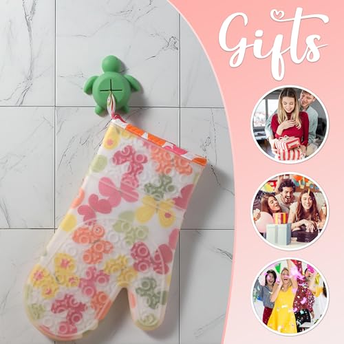Cute Sea Turtle Silicone Kitchen Towel Hook - Adhesive Holder