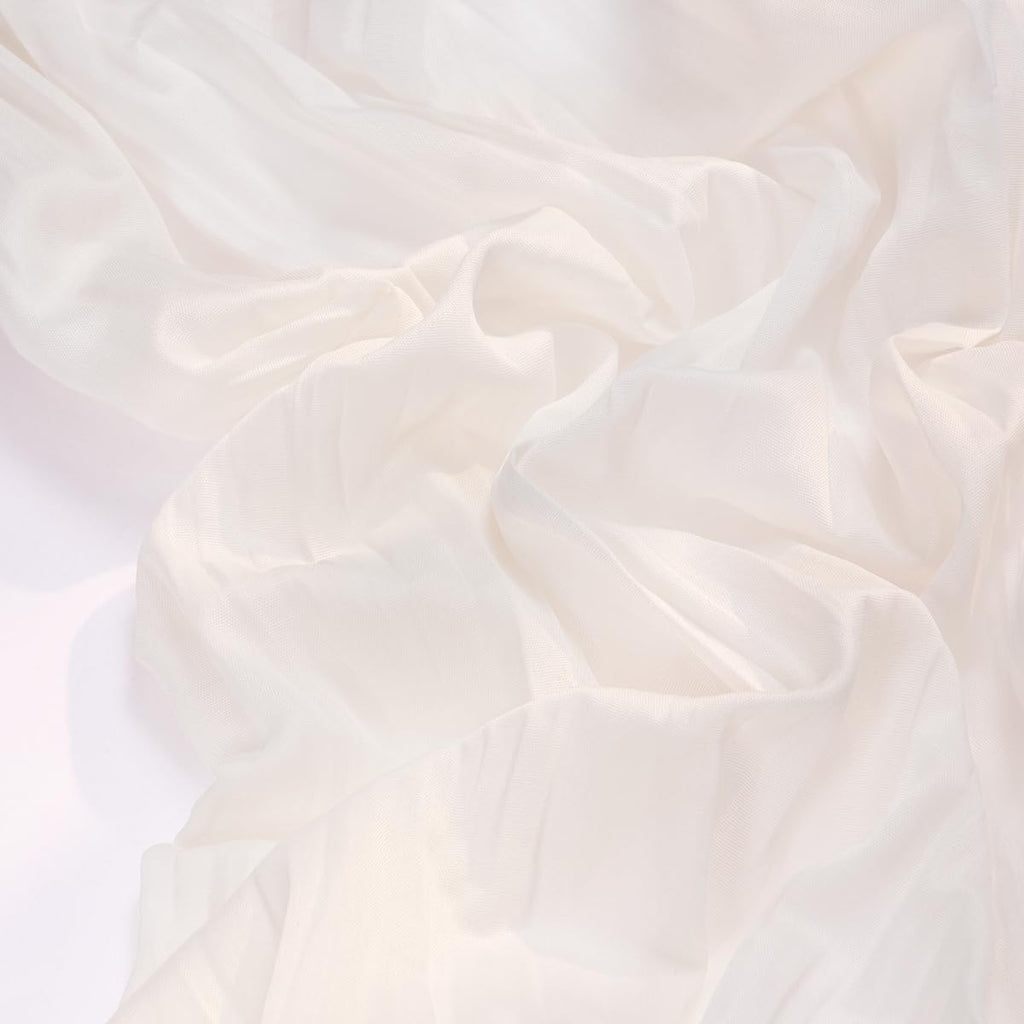 Socomi Cheesecloth Table Runner - 6pcs Ivory White Boho Rustic 120 Inch for Weddings & Events
