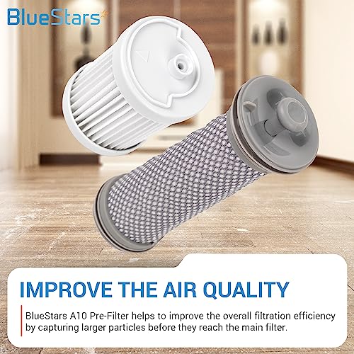BlueStars A10 Filter Replacement Kit - 3-Pack for Tineco A10 A11 Hero S11