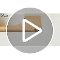 QPIX Rectangular Cork Trivets - 12" x 7" Heat Resistant Hot Pads (2 Pcs)