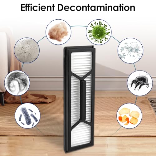 5-Pack HEPA Replacement Filters for Eufy Omni S1 Pro Robot Vacuum