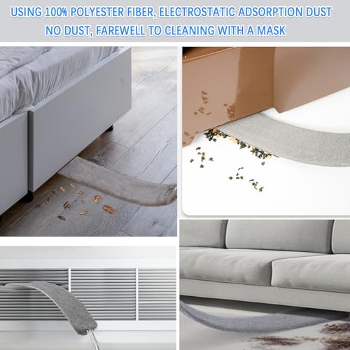 3-Piece Telescoping Gap Duster Set with Microfiber Covers