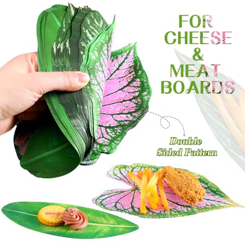 Kisston Parchment Paper Leaves for Cheese Board - 100 Pcs, 8.7 In