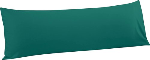 FLXXIE Body Pillow Cover - Super Soft Microfiber 20x54 | Envelope Closure, Stain Resistant, Dark Green