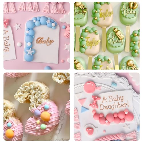 Silicone 3D Pearl Chocolate Molds Set - Cake Decorating Supplies