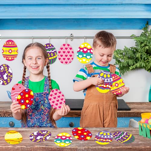 Easter Egg Cutouts - 45 Colorful Bulletin Board Decorations