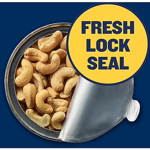 PLANTERS Lightly Salted Cashews - Protein Snack, 4 Pack